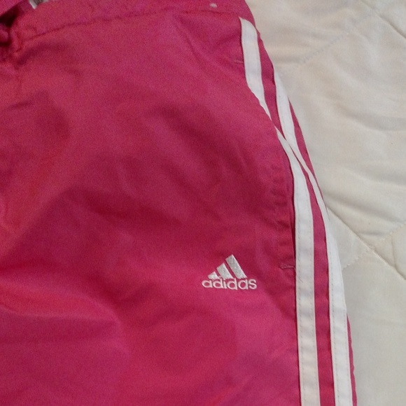 Adidas Capri Track Pants*PINK*  Women's Size M - Picture 2 of 5